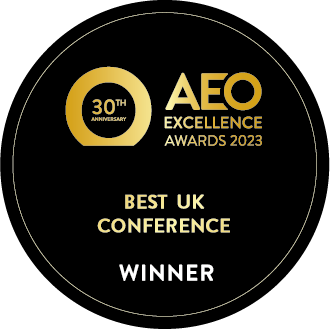 AEO Award - Best UK Conference 20233